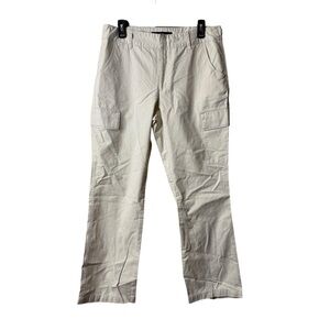 Vintage Y2K 90s Ivory Gap Cargo Bootcut Pants Gorpcore Kim Possible